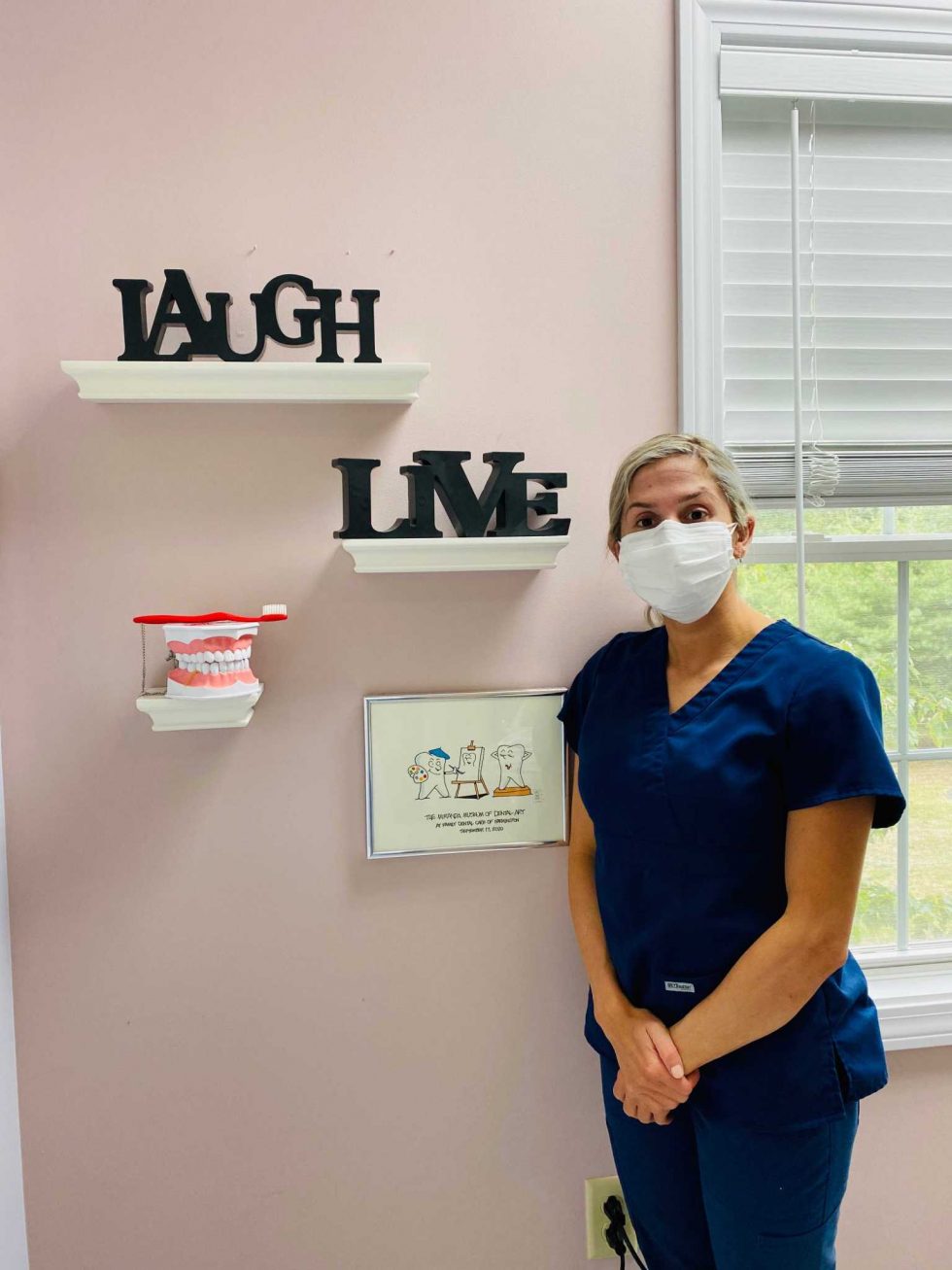 Thanks to our artist patient! Family Dental Care Of